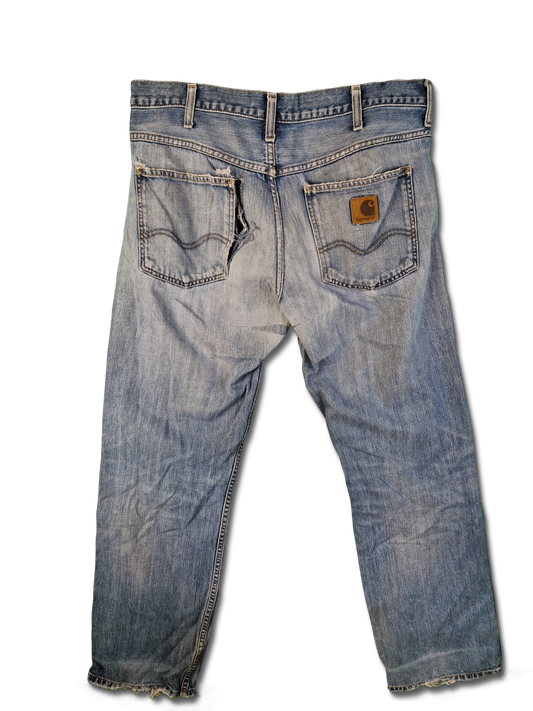 Moderne Carhartt Jeans Western Pant Destroyed 33x34