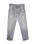 Rare! Vintage Levis Jeans 80s Selvedge Red Line Hellblau S-M