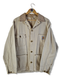 Rare! Vintage Carhartt Jacke Workwear Made In USA Braun Beige L-XL