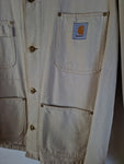 Rare! Vintage Carhartt Jacke Workwear Made In USA Braun Beige L-XL