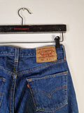 Vintage Levis Jeans 501 Made In USA Gekürzt W30 L32