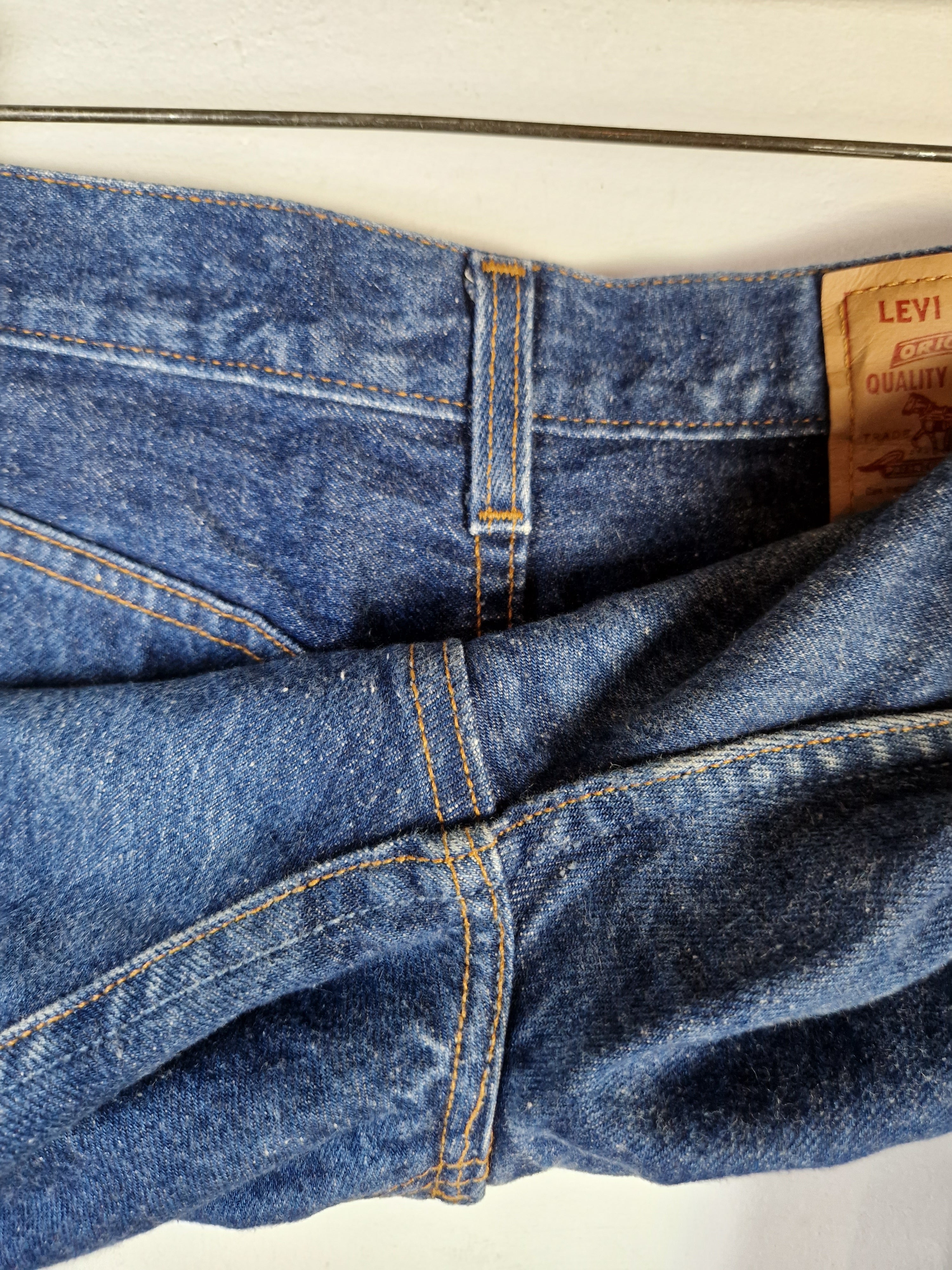 Vintage Levis Jeans 501 Made In USA Gekürzt W30 L32