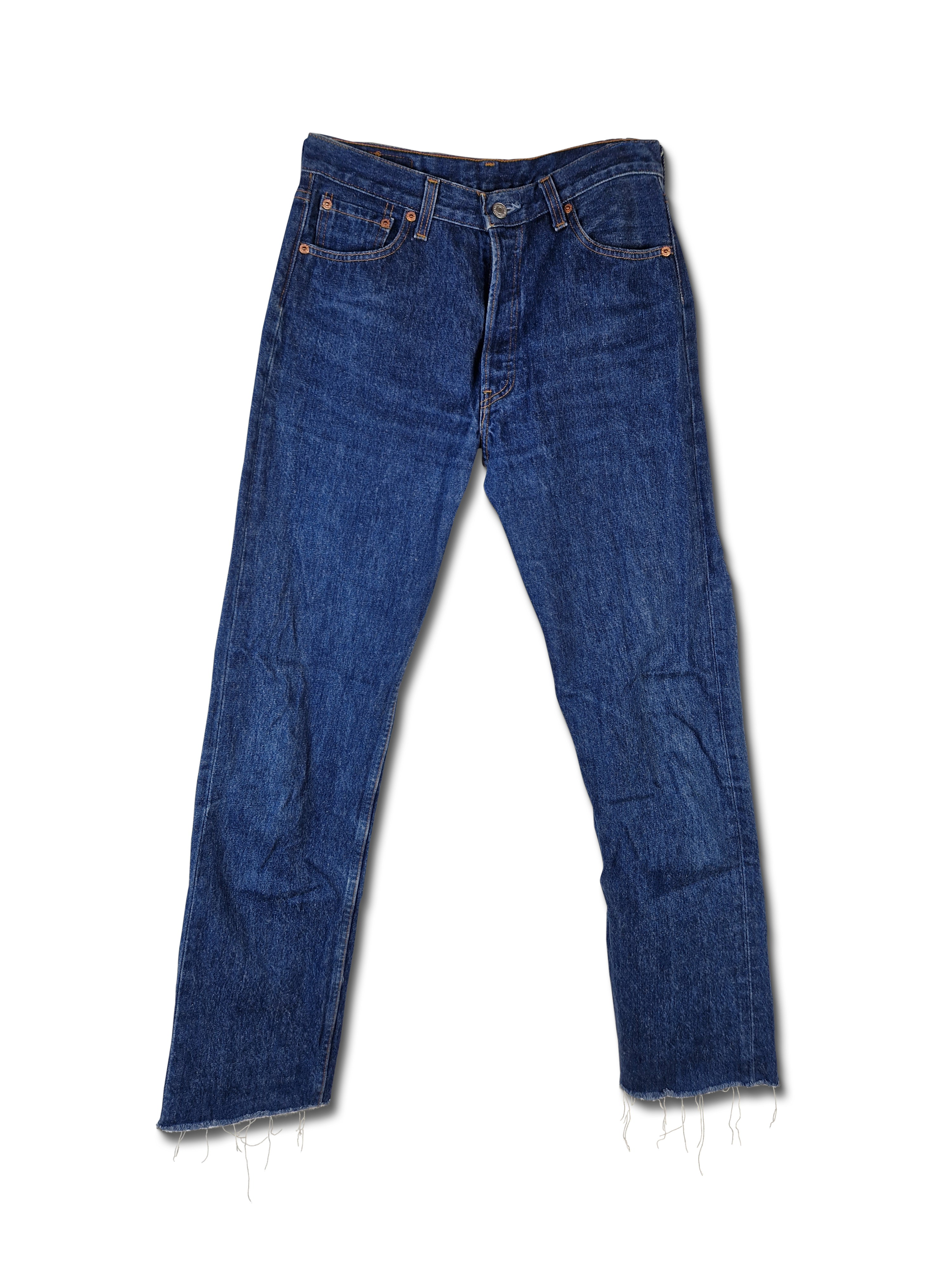 Vintage Levis Jeans 501 Made In USA Gekürzt W30 L32