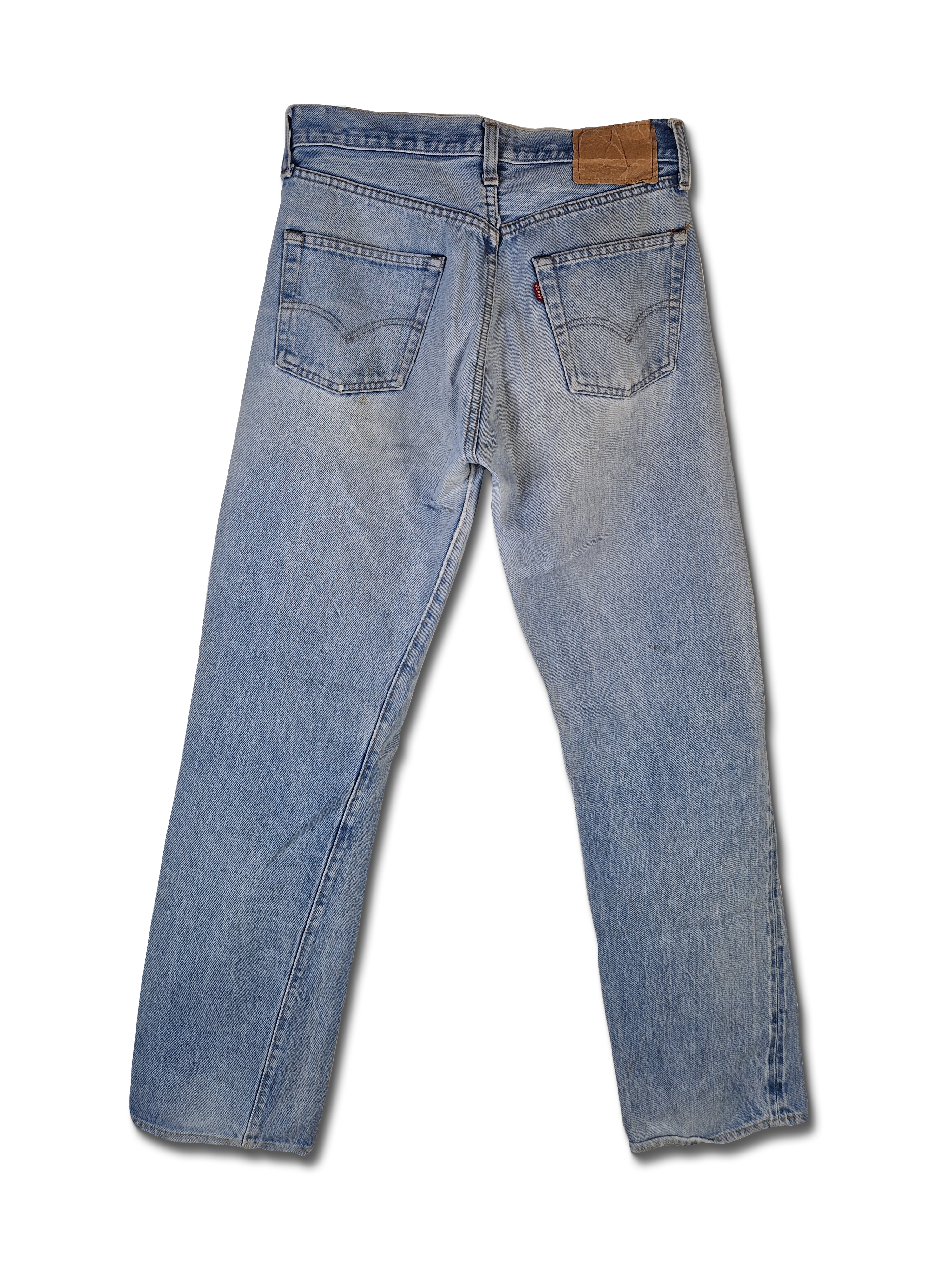 Rare! Levis Jeans 80s Selvedge Red Line Helle Waschung Made In USA S-M