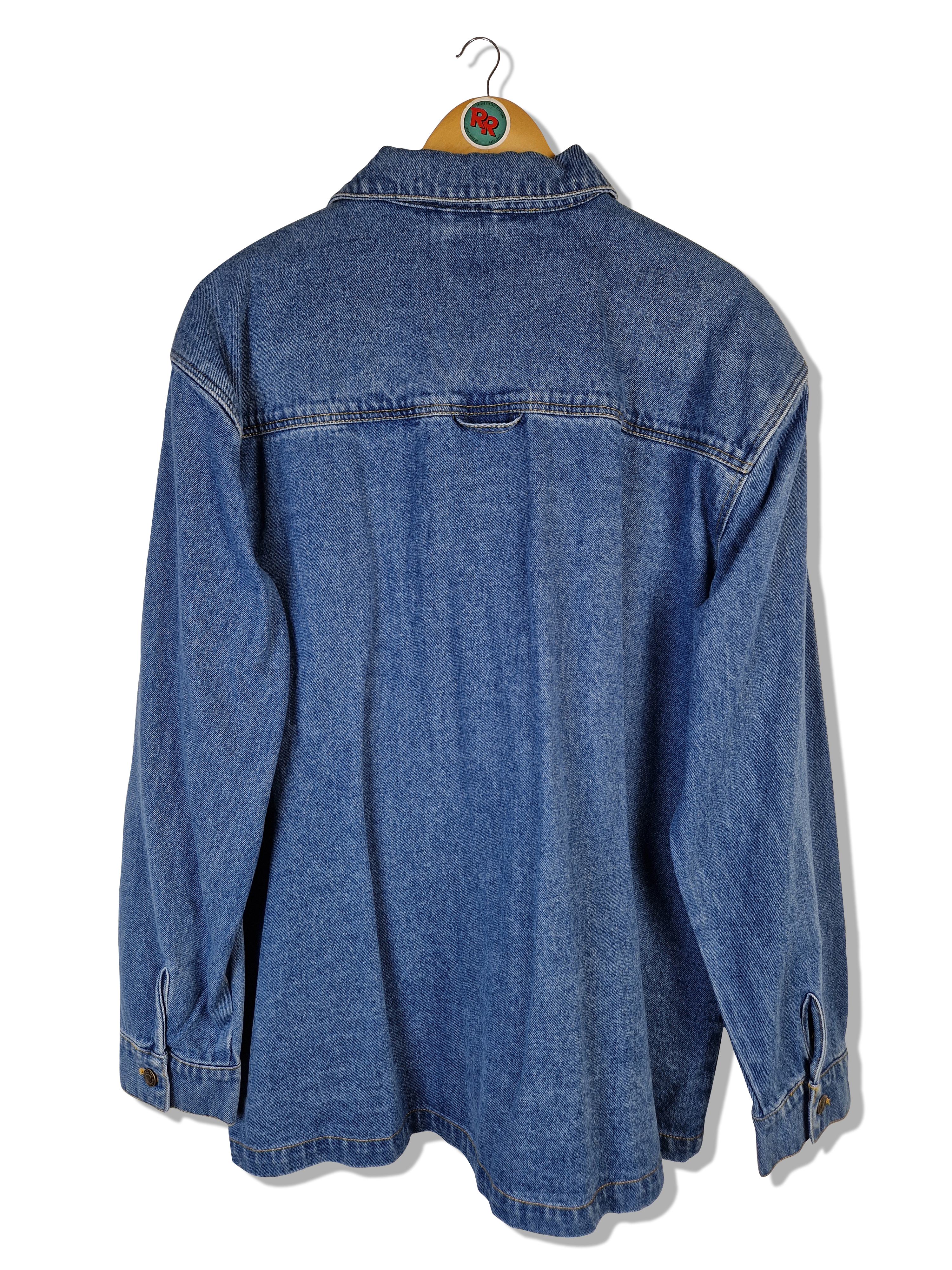 Y2K Karl Kani Jeansjacke Deadstock Denim XL - RareRags