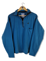 Vintage Jack Wolfskin Fleecejacke Halfzip Polartec Opti Zip Grün XL