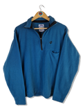 Vintage Jack Wolfskin Fleecejacke Halfzip Polartec Opti Zip Grün XL