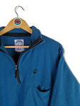 Vintage Jack Wolfskin Fleecejacke Halfzip Polartec Opti Zip Grün XL