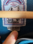 Vintage Jack Wolfskin Fleecejacke Halfzip Polartec Opti Zip Grün XL