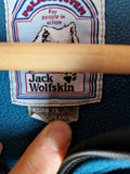 Vintage Jack Wolfskin Fleecejacke Halfzip Polartec Opti Zip Grün XL