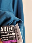 Vintage Jack Wolfskin Fleecejacke Halfzip Polartec Opti Zip Grün XL