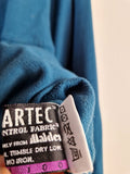 Vintage Jack Wolfskin Fleecejacke Halfzip Polartec Opti Zip Grün XL