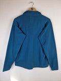 Vintage Jack Wolfskin Fleecejacke Halfzip Polartec Opti Zip Grün XL