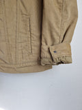 Moderne Levis Cordjacke Sherpa Teddyfell Braun L