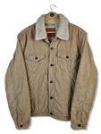 Moderne Levis Cordjacke Sherpa Teddyfell Braun L