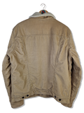 Moderne Levis Cordjacke Sherpa Teddyfell Braun L