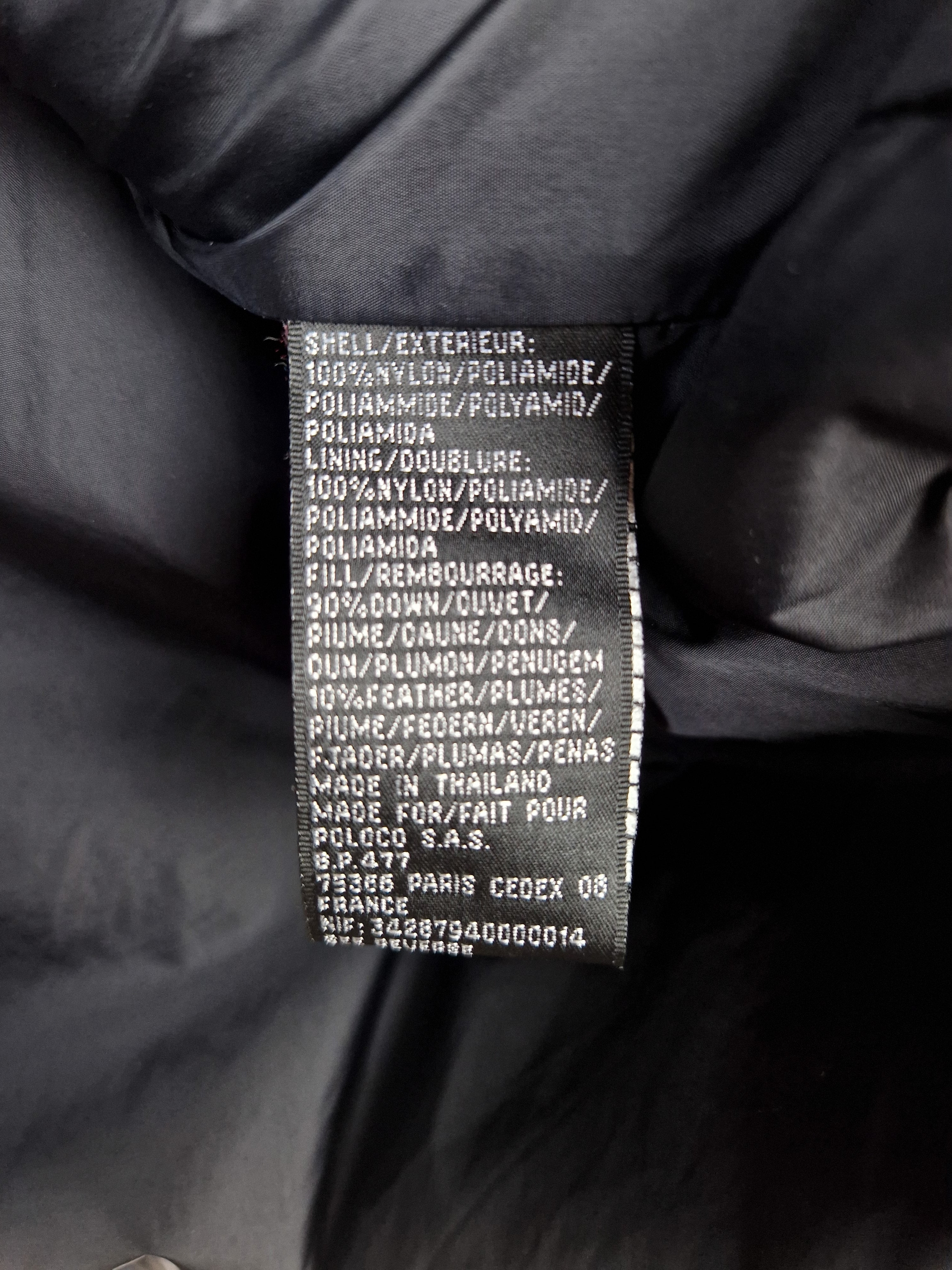 Moderne Ralph Lauren Daunenweste RLX Polo Sport Puffer Bolle Schwarz XL - RareRags