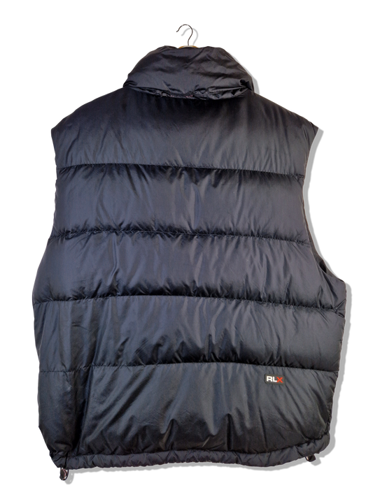 Moderne Ralph Lauren Daunenweste RLX Polo Sport Puffer Bolle Schwarz XL