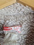 Rare! Vintage Levis Jeansjacke 80s Made In USA Sherpa Teddyfell Washed M