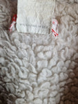 Rare! Vintage Levis Jeansjacke 80s Made In USA Sherpa Teddyfell Washed M