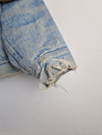 Rare! Vintage Levis Jeansjacke 80s Made In USA Sherpa Teddyfell Washed M
