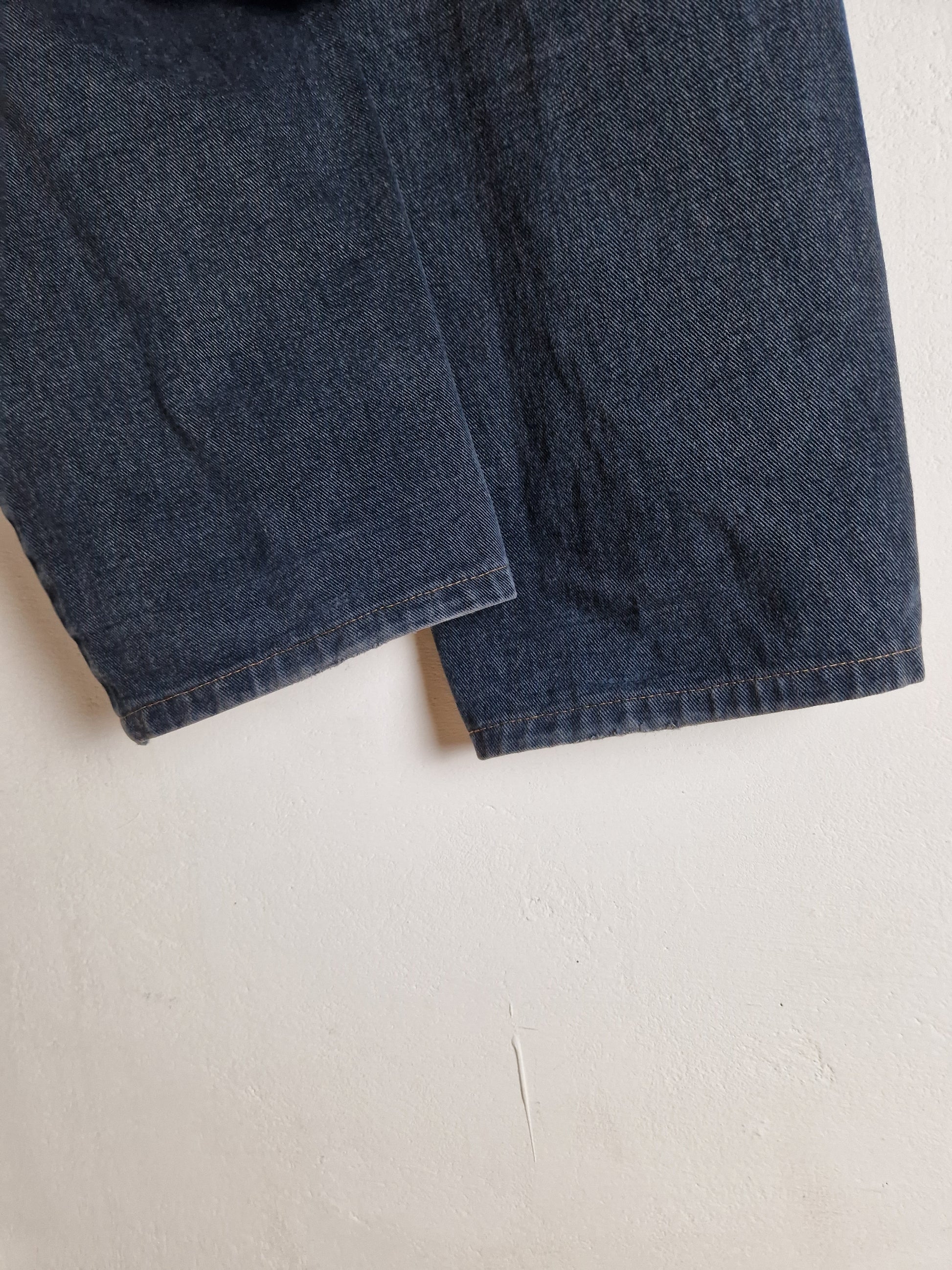 Vintage Otto Kern Jeans Made In Italy Grau Schwarz 33 - RareRags