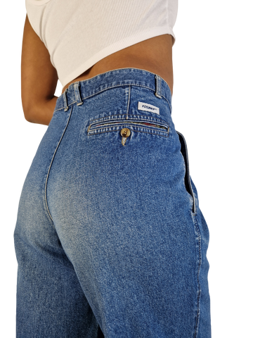 Vintage Rosner Jeans Paisley Innenfutter Made In W.- Germany (48) M-L