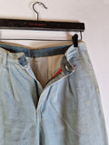 Vintage Daniel Hechter Jeans Ausgewaschen Hellblau M-L