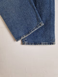 Vintage Carlo Colucci Jeans Logo Back Pocket Hellblau S-M
