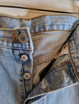 Vintage Levis Jeans 501 Basic Blau W33 L32