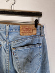 Vintage Levis Jeans 501 Basic Blau W33 L32