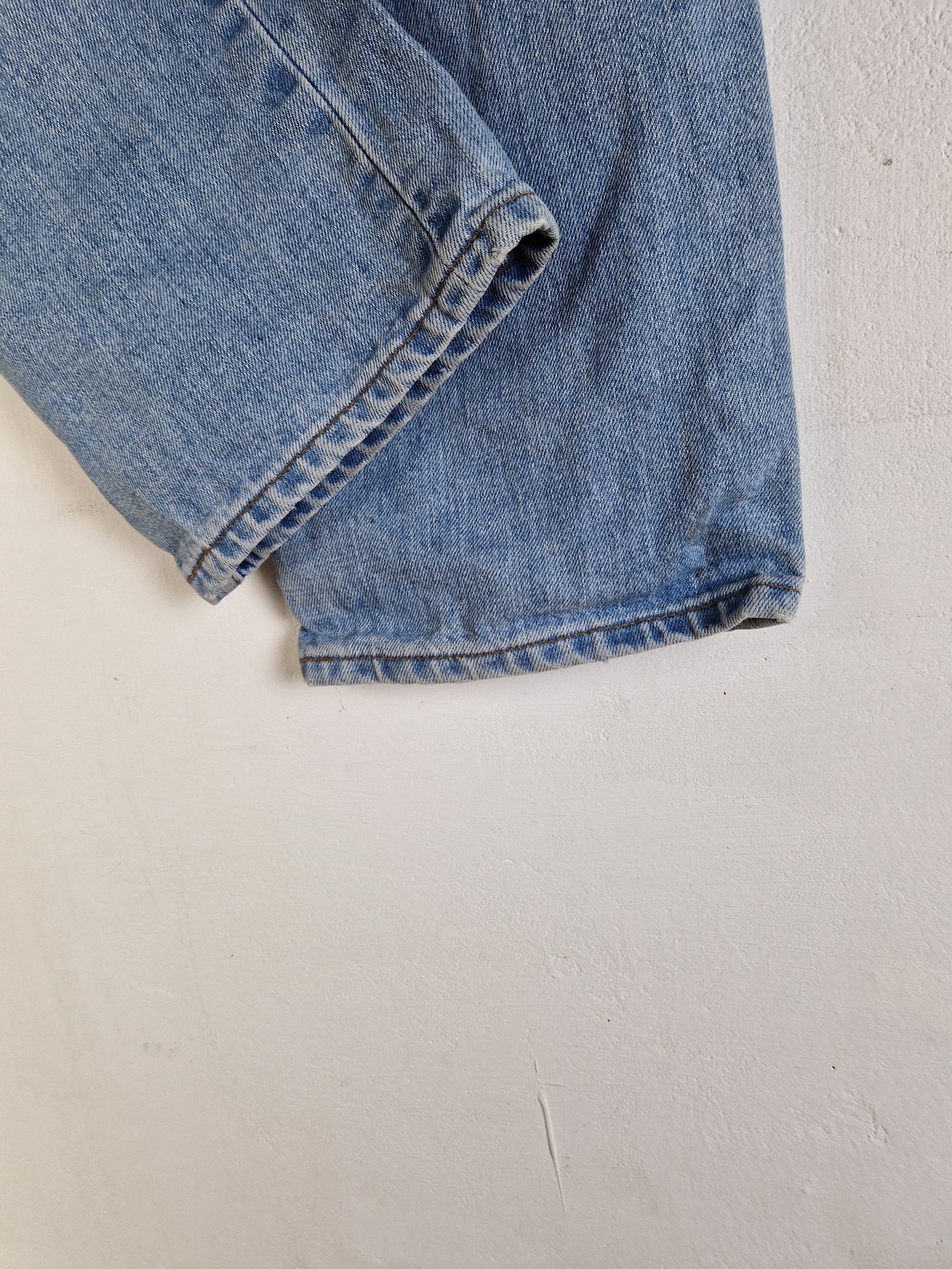 Vintage Levis Jeans 501 Basic Blau W33 L32 - RareRags