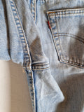 Vintage Levis Jeans 501 Basic Blau W33 L32
