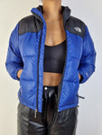Moderne The North Face Daunenjacke 600 Schwarz Blau XS-S