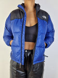 Moderne The North Face Daunenjacke 600 Schwarz Blau XS-S