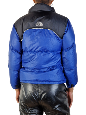 Moderne The North Face Daunenjacke 600 Schwarz Blau XS-S