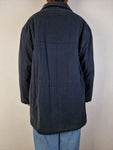 Vintage Yves Saint Laurent Leicht Gefüttert Basic Blau (54) L-XL