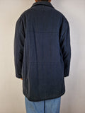 Vintage Yves Saint Laurent Leicht Gefüttert Basic Blau (54) L-XL