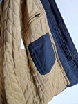 Vintage Yves Saint Laurent Leicht Gefüttert Basic Blau (54) L-XL