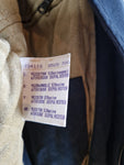 Vintage Yves Saint Laurent Leicht Gefüttert Basic Blau (54) L-XL