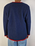 Vintage Winnie Puhh Trachtenjacke Bestickt Dunkelblau M