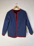 Vintage Winnie Puhh Trachtenjacke Bestickt Dunkelblau M