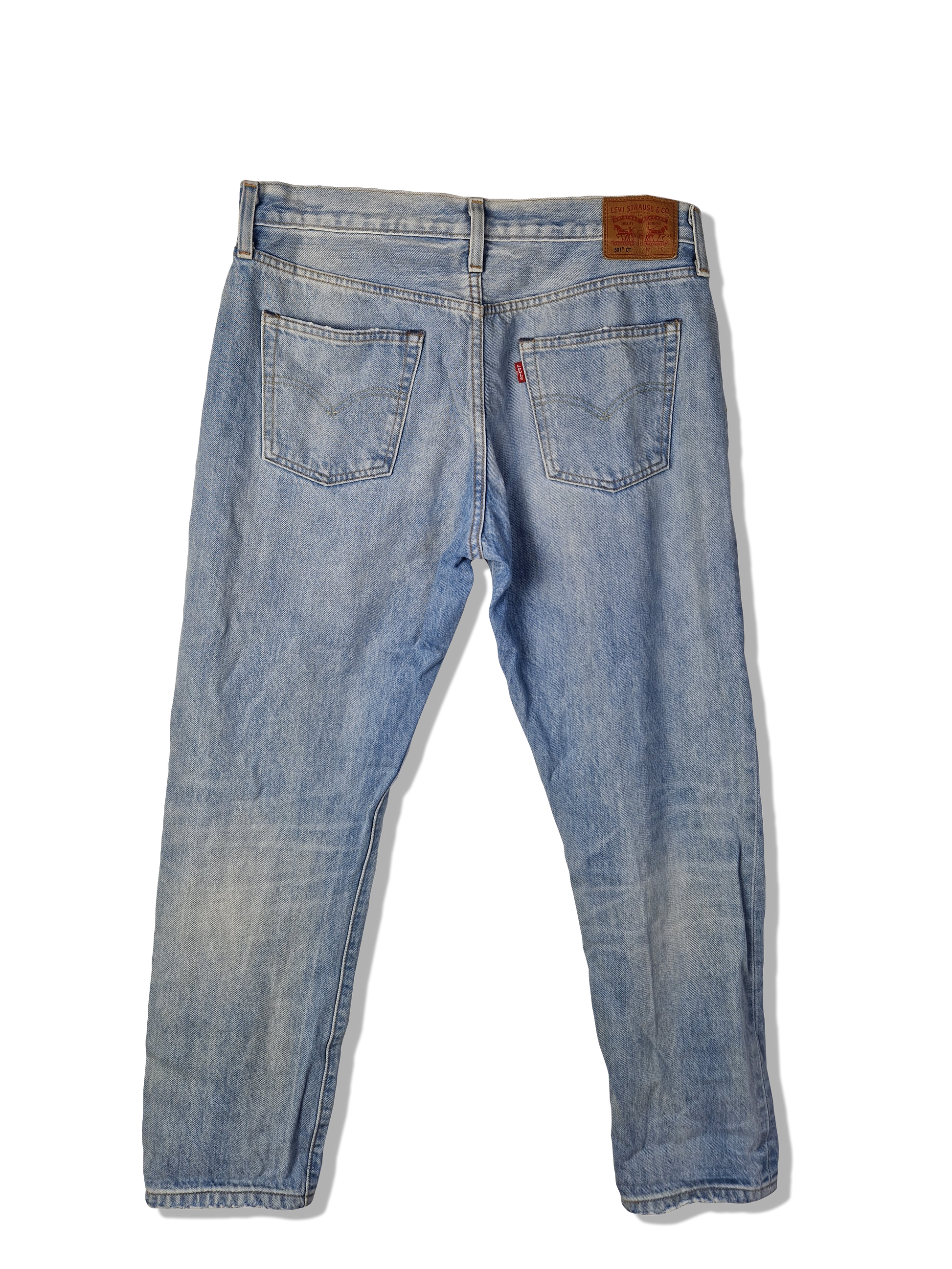 Moderne Levis Jeans 501 CT Collectors Edition Distressed Red Line Selvedge W29L32 - RareRags