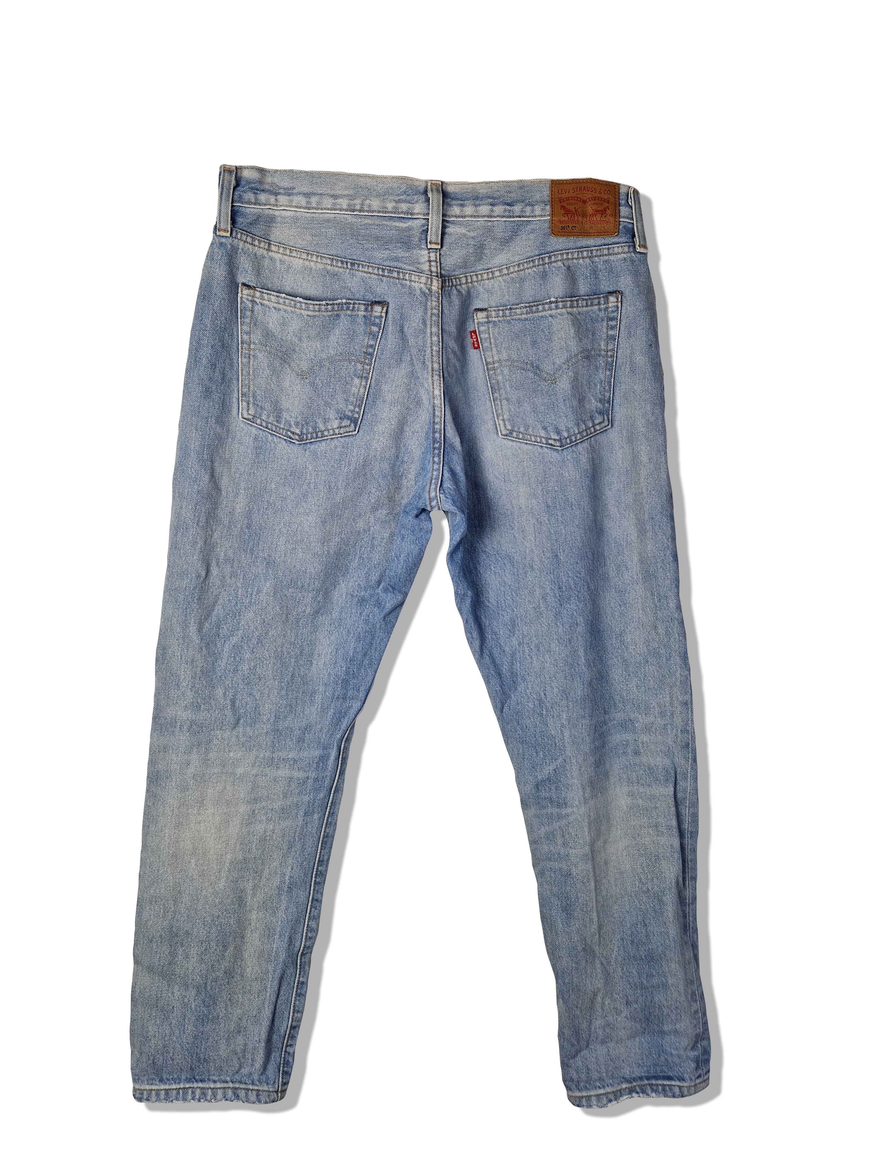 Moderne Levis Jeans 501 CT Collectors Edition Distressed Red Line Selvedge W29L32 - RareRags