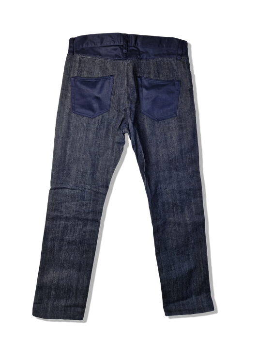 Rare! Moderne Carhartt Jeans Donald Pant Selvedge Blue Heritage Navy 33x32