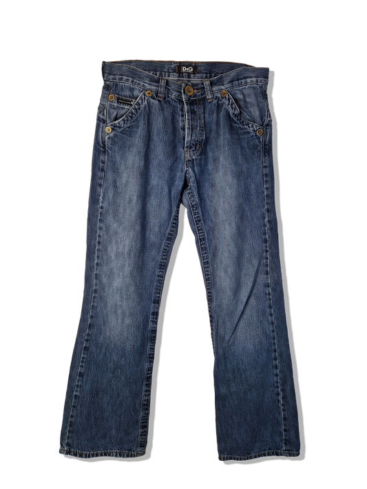 Y2K Dolce & Gabbana Jeans 779 Model Dunkelblau W32 L32
