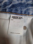 Vintage Edwin Jeans Made In Japan Hellblau W32 L28