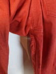 Helmut Lang Hose Skinny Made In USA Orange 29