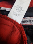 Helmut Lang Hose Skinny Made In USA Orange 29