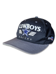 Rare! Vintage AmCap Team NFL Dallas Cowboys 1993 Schwarz Grau